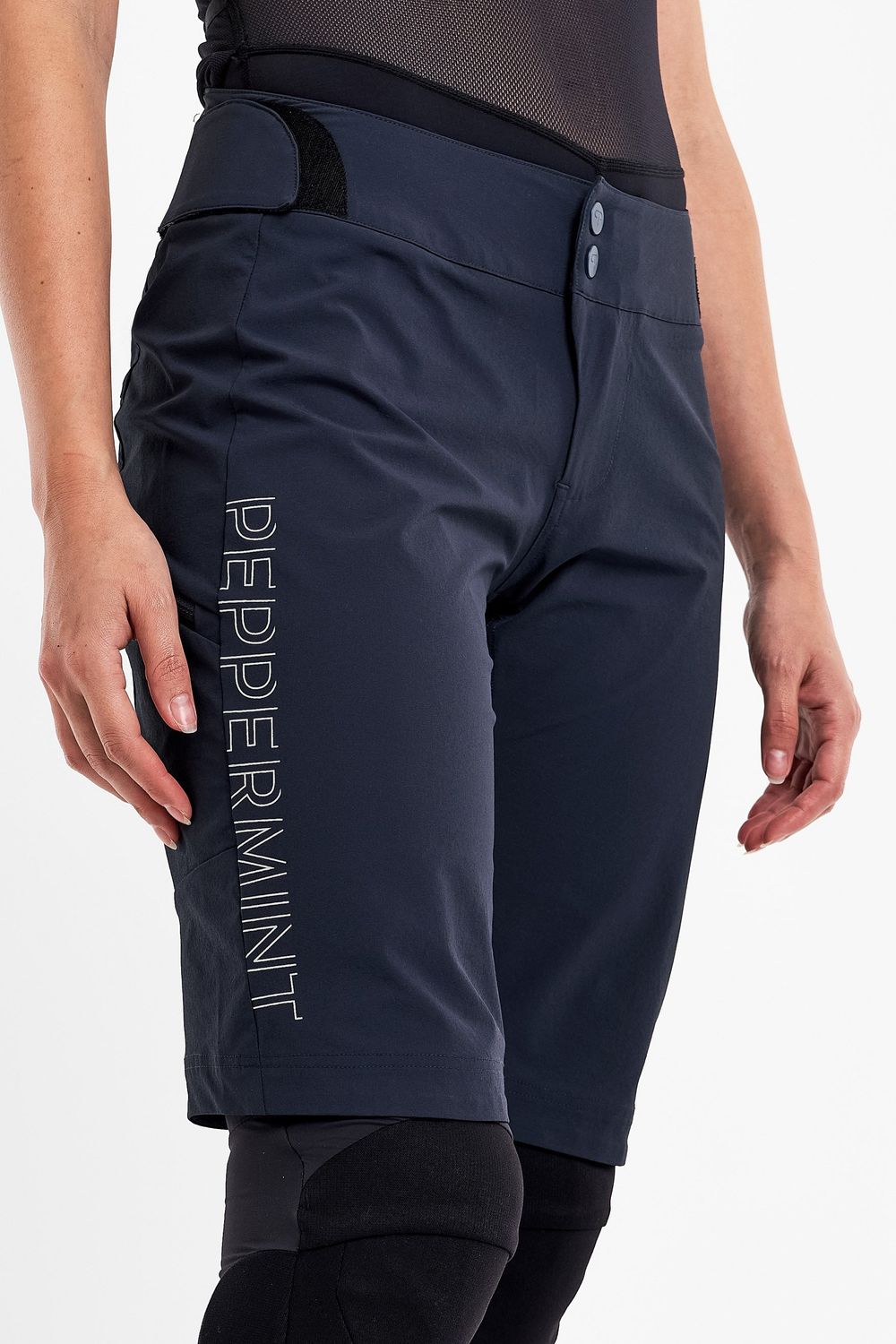 Short Peppermint MTB Bleu Marin, Size: XSmall