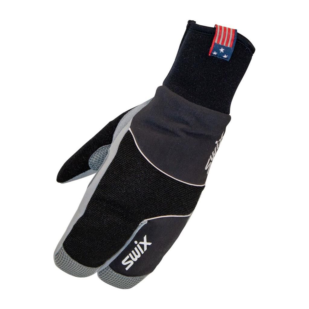 Mitaine Swix Star XC 3.0 Noir/Argent, Size: Medium