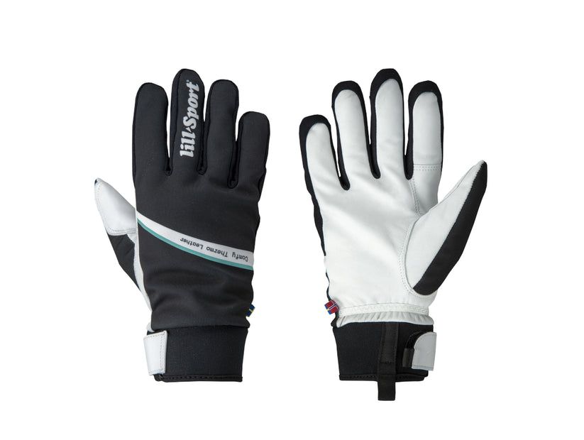 Gants Lill-Sport Comfy Thermo Cuir Noir, Size: XSmall (7)