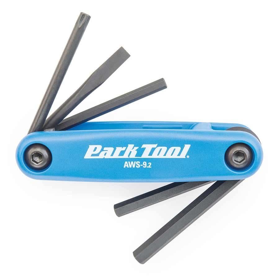 Multi-outils Park Tool AWS-9.2, 4mm, 5mm, 6mm, plat et T25