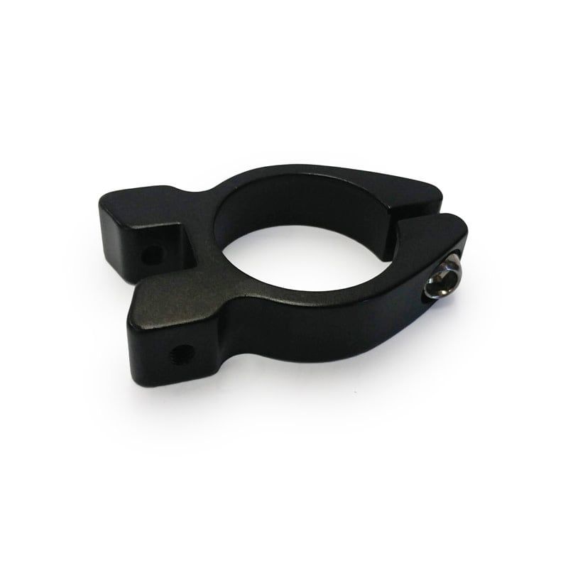 Collet de selle 34.9mm avec fixation pour porte-bagage Noir