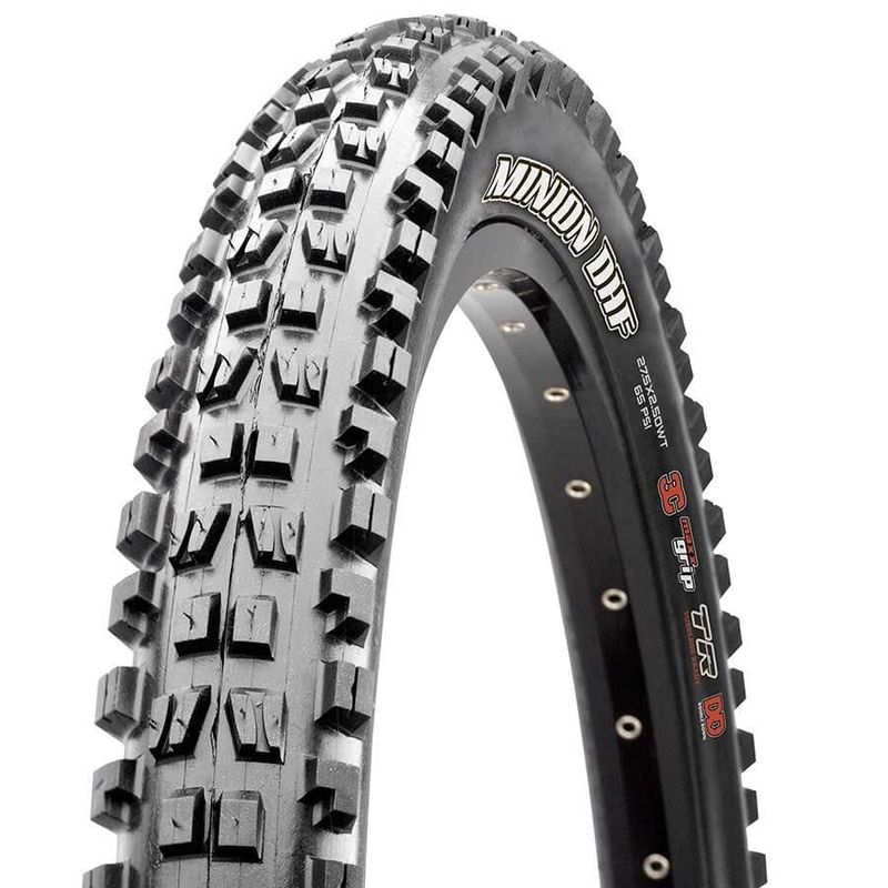 Pneu Maxxis Minion DHF 27.5&#39;&#39;x2.80 Pliable TR 3C Maxx Terra EXO 120Tpi Noir