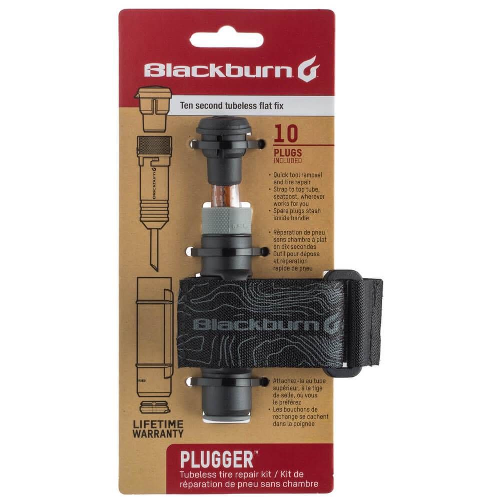 Ensemble de réparation de pneu Blackburn Plugger Tubeless