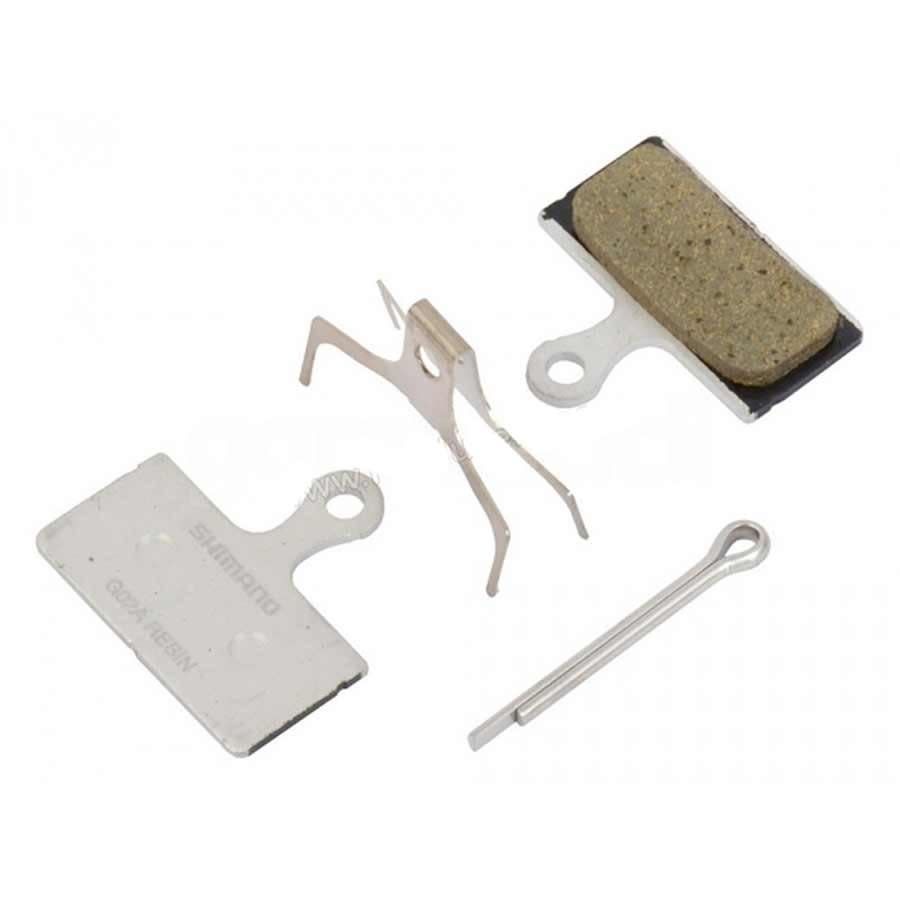 Patins de freins à disque Shimano, BR-M8000, G04S, En métal, Sans ailettes, Paire, G type,
