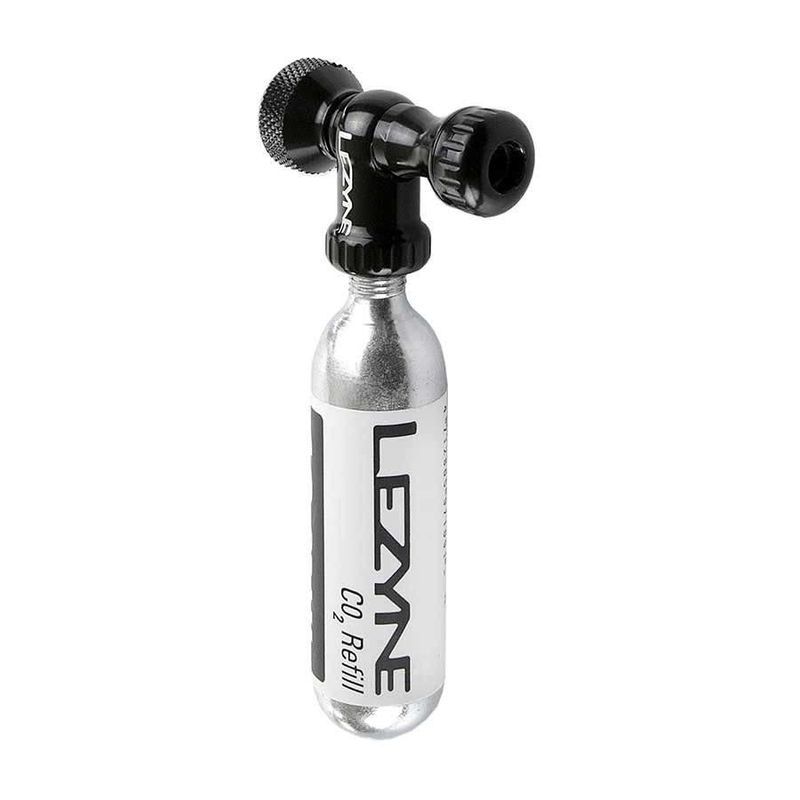 Détendeur Co2 Lezyne Controle Drive Presta/Schrader Noir