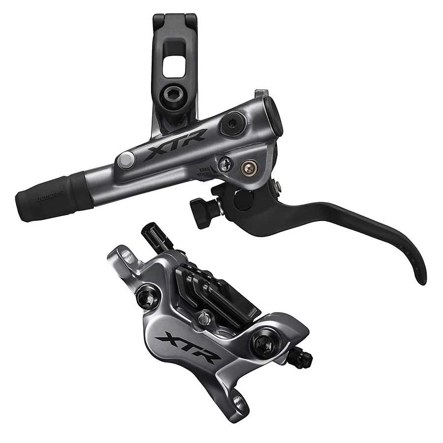 Frein à disque hydraulique avant Shimano XTR BL/BR-M9120, Post mount, Disque: Non inclus, 385g, Noir