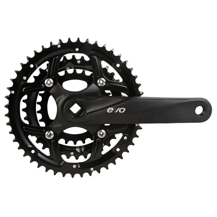 Pédalier EVO E-Sport Trekking 9vit 170mm 26/36/48D BCD:104/64mm Noir