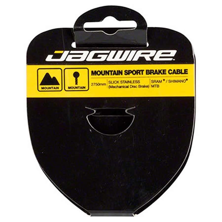 Cable de frein Jagwire, Slick, VTT, Inox, 3500mm (tandem)