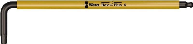 Clé allen Wera Tools Hex Plus Long Arm L-Key 4mm