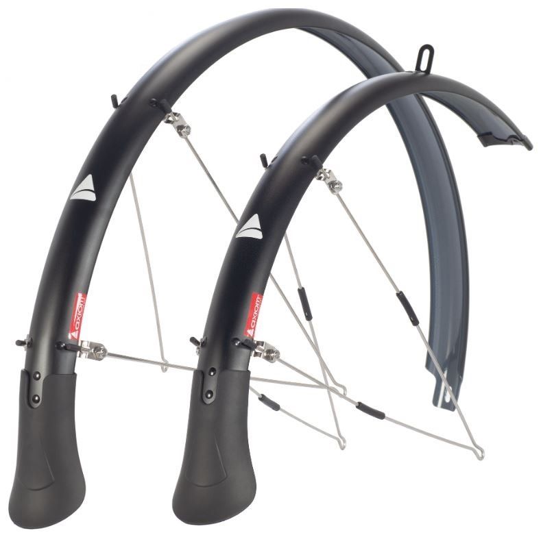 Garde-boue avant et arrière Axiom Flascheguard 700C x 50mm Noir