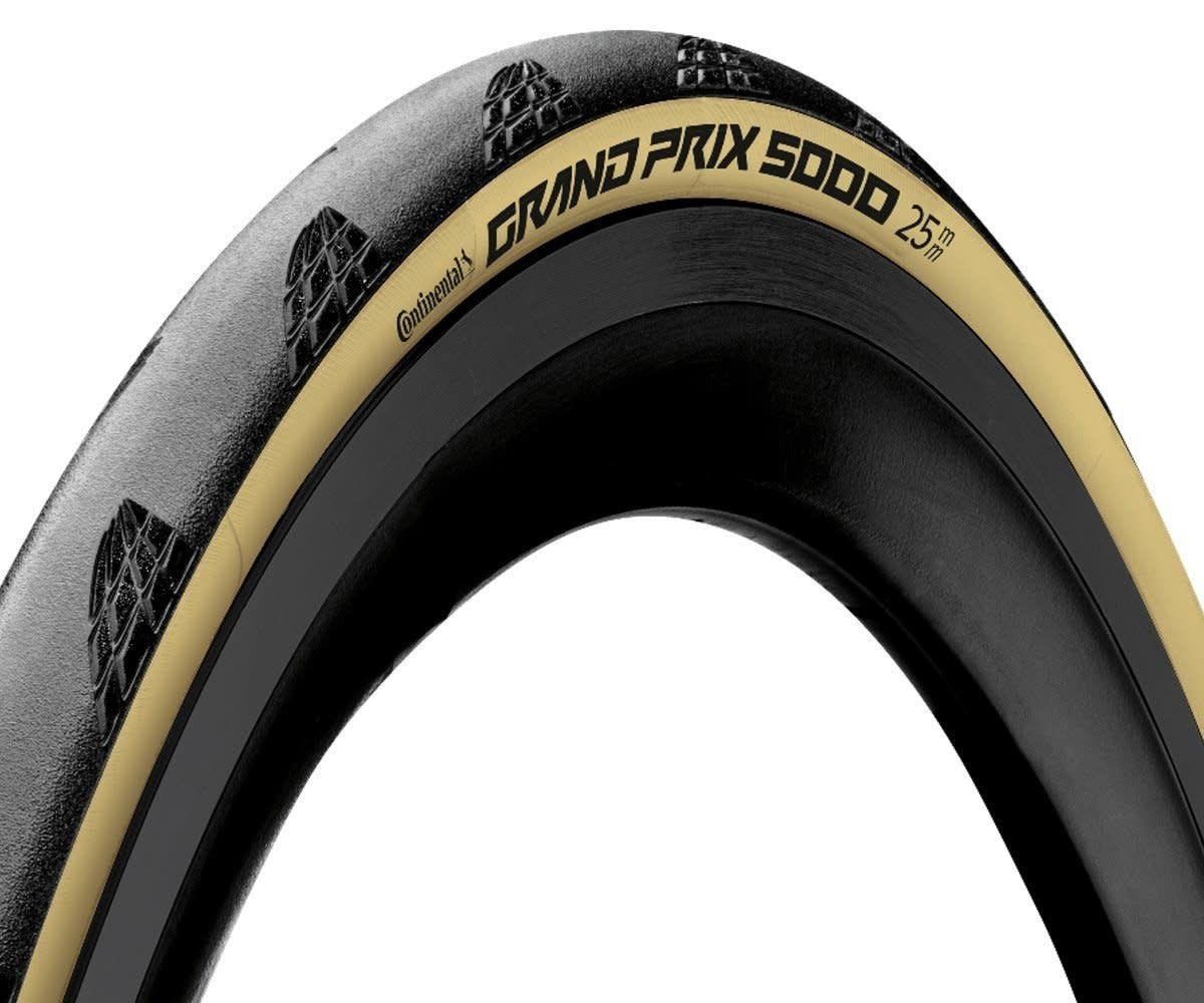Pneu Continental Grand Prix 5000 700x25c Edition Limité Beige TDF