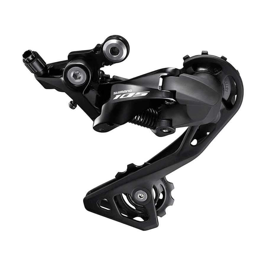 Dérailleur arrière route Shimano 105 RD-R7000, 11vit. Cage: GS, Noir