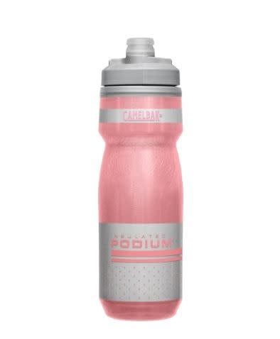 Bidon Camelbak Podium Chill 620ml Rose Réfléchissant