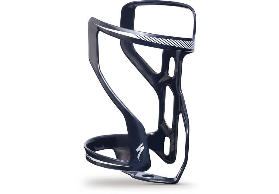 Porte-bidon Specialized Zee Cage II Carbon Gauche Carbon/Blanc