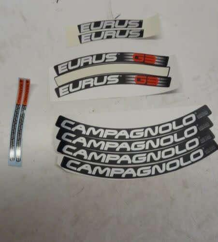 Ensemble de décalques pour roue Eurus