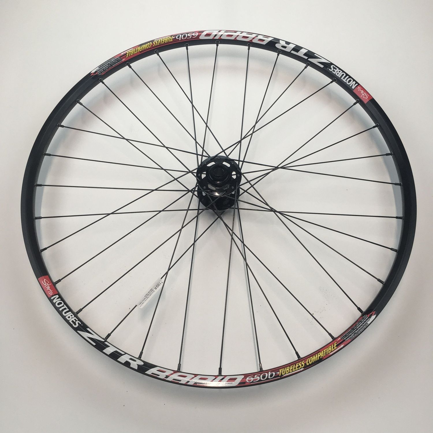 Roue avant Stan&#39;s NoTubes ZTR Rapid 27.5, Moyeu Sram X9 100x15