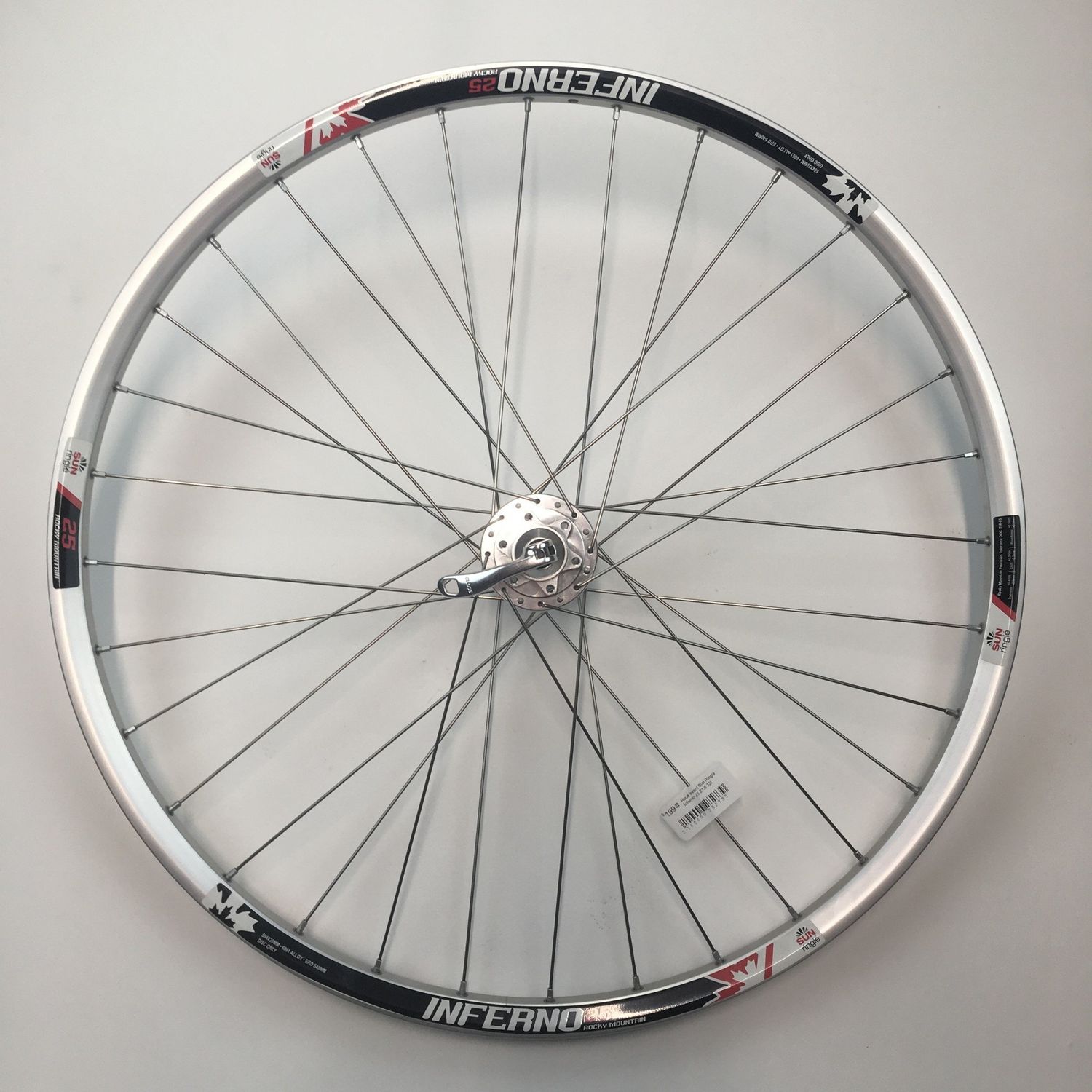 Roue avant Sun Ringlé Inferno 25 27.5 32t