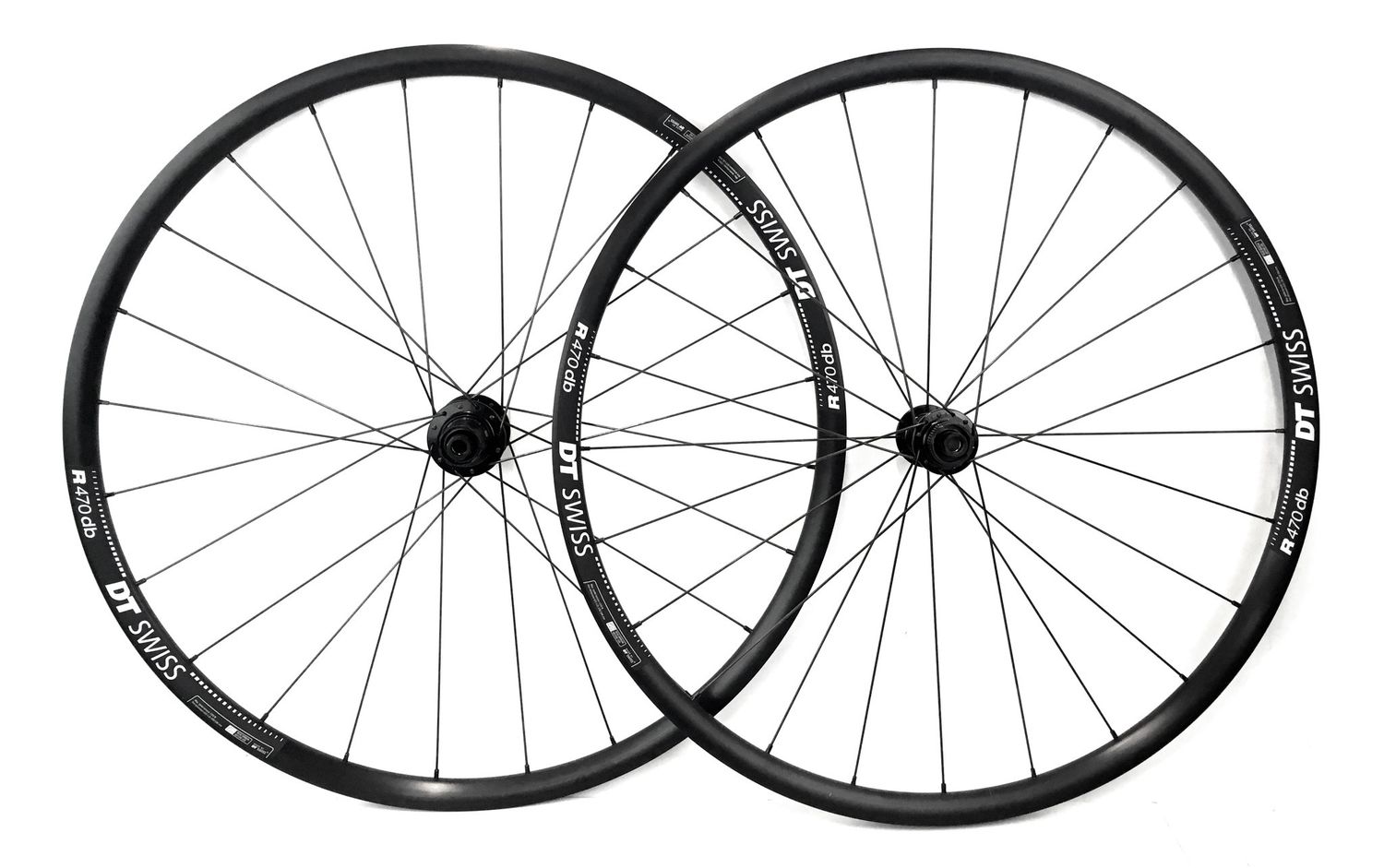 Paire de roues DT Swiss R470 DB 24H