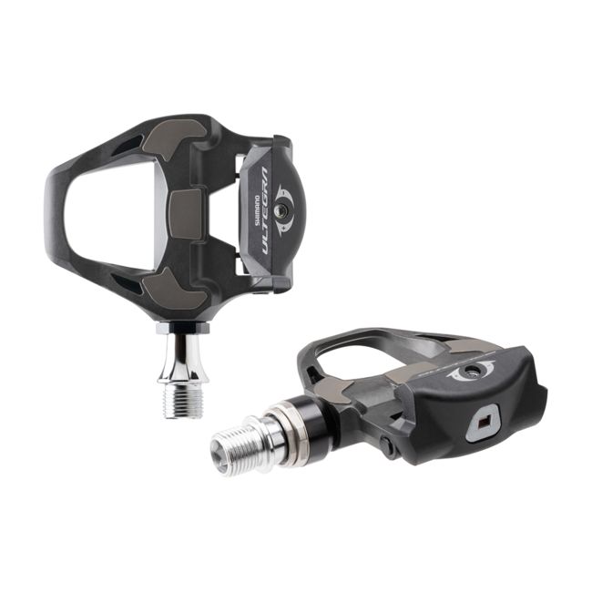 Pédales Shimano PD-R8000 Ultegra SPD-SL Axe Long 4mm avec Cale (SM-SH11) Noir