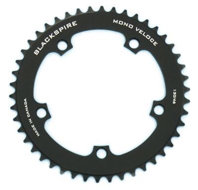 Pignon Blackspire ReCOGnition 45D pour pédalier Shimano Noir