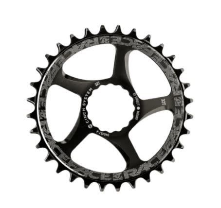 Plateau Race Face DM Narrow Wide Cinch 10-12vit 34D Alu Noir