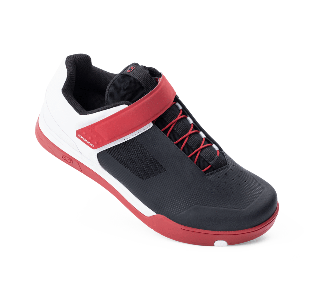 Chaussure Crankbrothers Mallet SpeedLace Rouge/Noir/Blanc