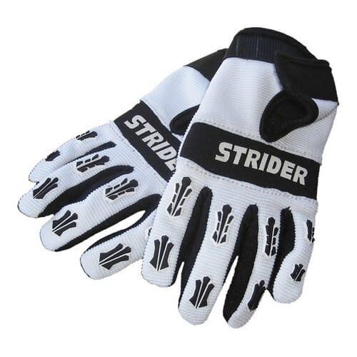 Gant Strider Doigt Long Blanc/Noir Large