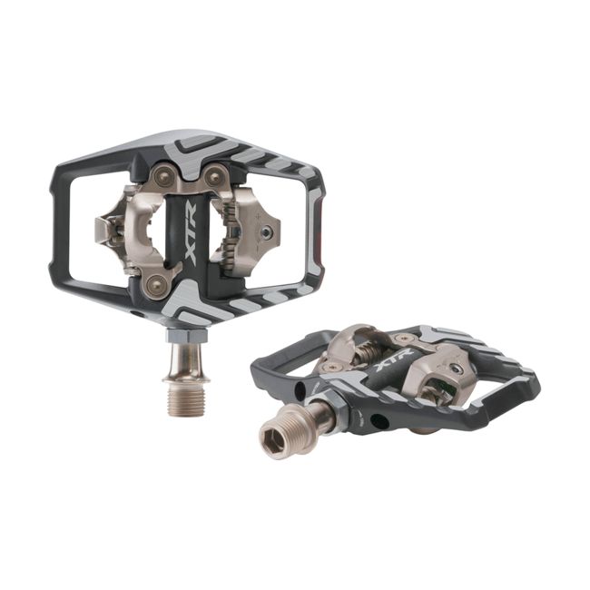 Pédales Shimano XTR PD-M9120 XTR Trail SPD avec Cale (SM-SH51) Noir