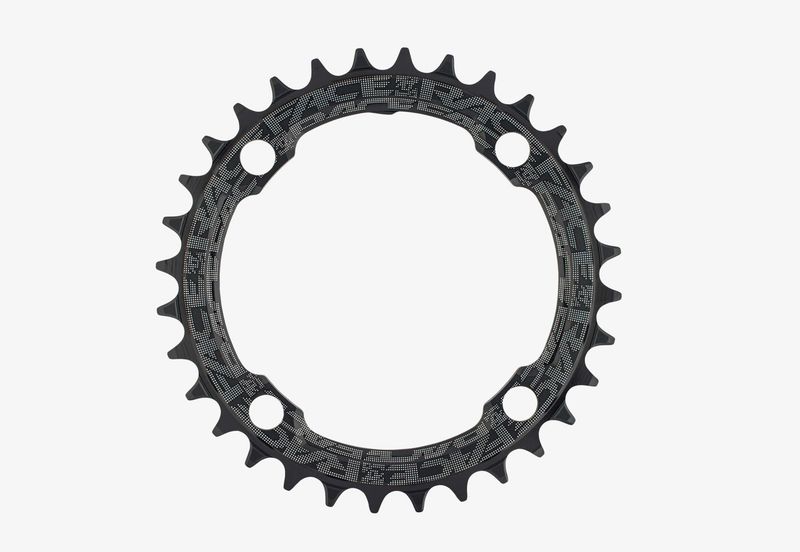 Plateau Race Face 104 BCD Narrow Wide 10-12vit 34D Alu Noir