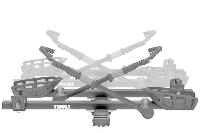 Ajout pour support à vélo Thule T2 Pro XT (2&#39;&#39;) - 2 Vélos Noir