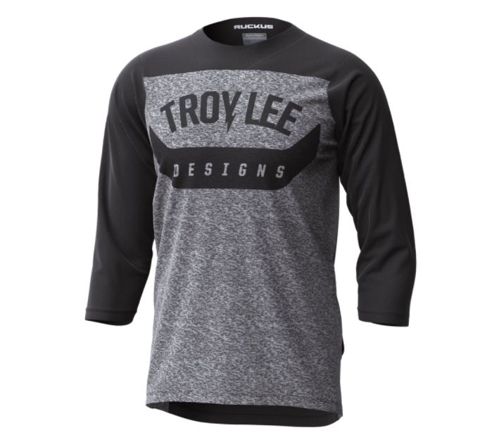Maillot manches 3/4 Troy Leed Designs Ruckus Arc Noir