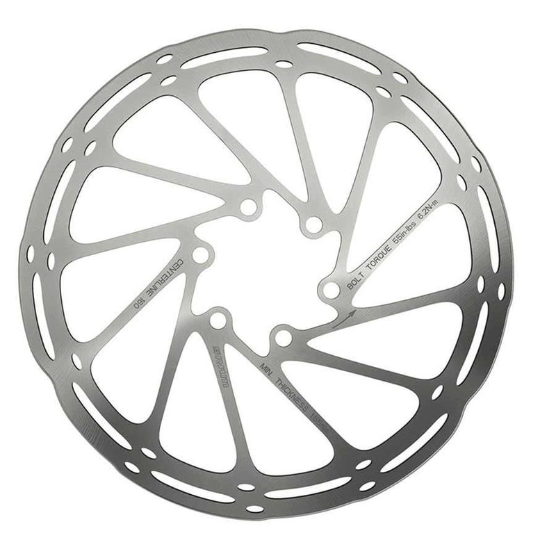 Rotor de frein à disque SRAM Centerline Arrondi ISO 6B 180mm