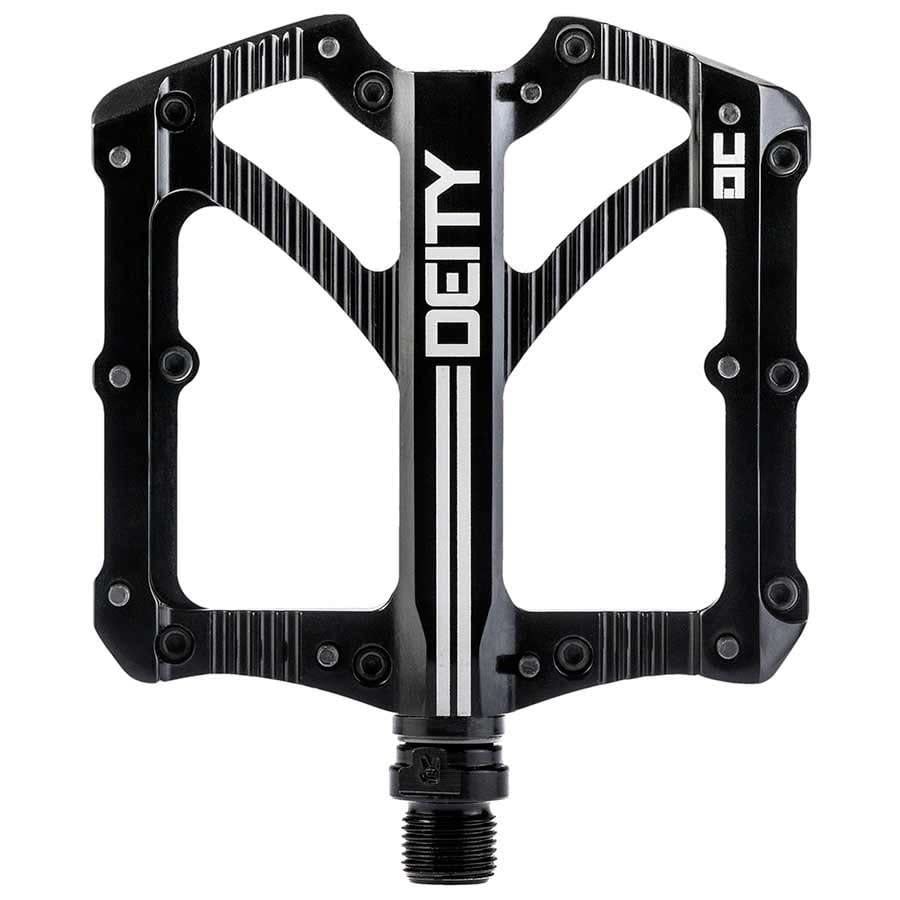 Pédales plateformes Deity Bladerunner Corp: Aluminum, Axe: Cr-Mo, 9/16&#39;&#39;, Noir Paire