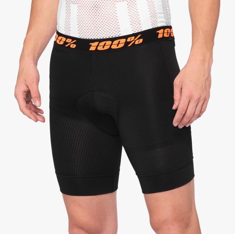Boxer 100% Crux avec liner Noir