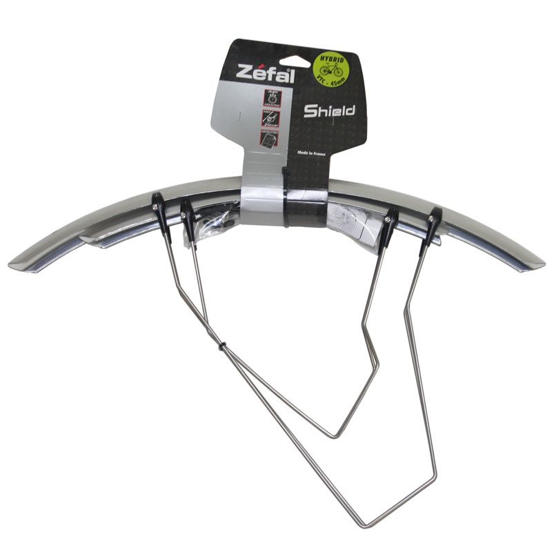 Garde-boue Zefal Shield 700x45mm Argent (Paire)