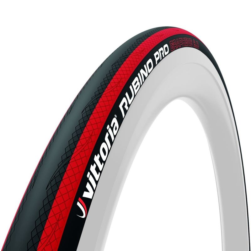 Pneu Vittoria Rubino Pro G2.0 700x25c Fold Noir/Rouge