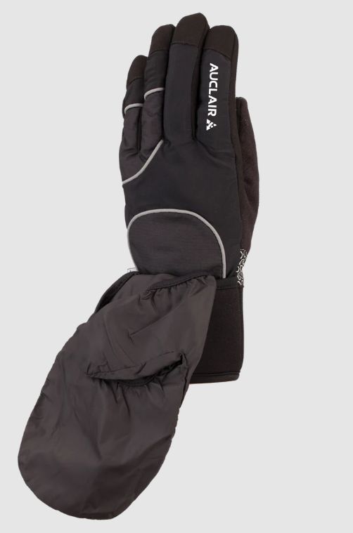 Gants Auclair Honeycomb Noir/Argent
