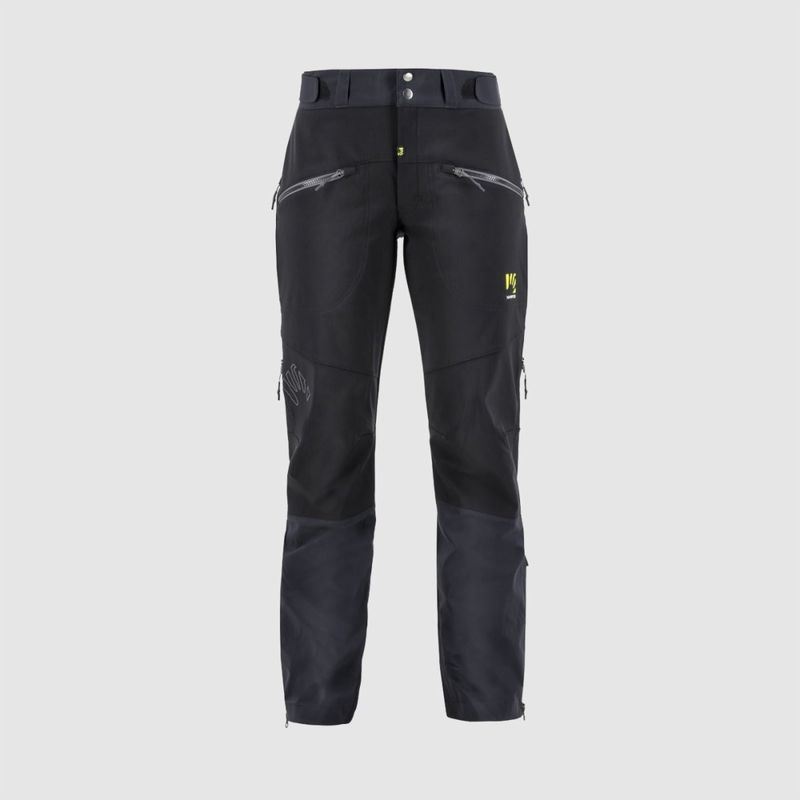 Pantalon Karpos Marmolada Femme Noir Gris Foncé