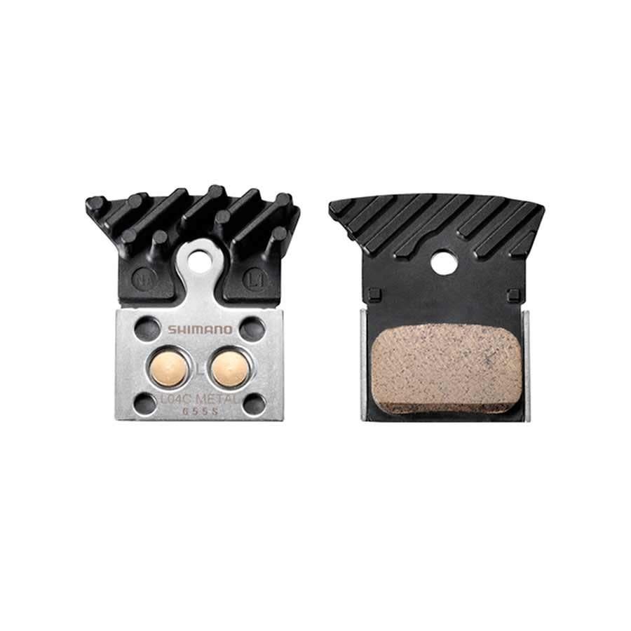 Plaquettes de freins à disque Shimano, Type L, Forme: Shimano K-Type/L-Type, Métallique, Paire