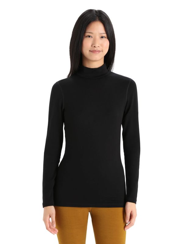 Sous-vêtement manches longues Icebreaker Merino 260 Tech Femme Noir