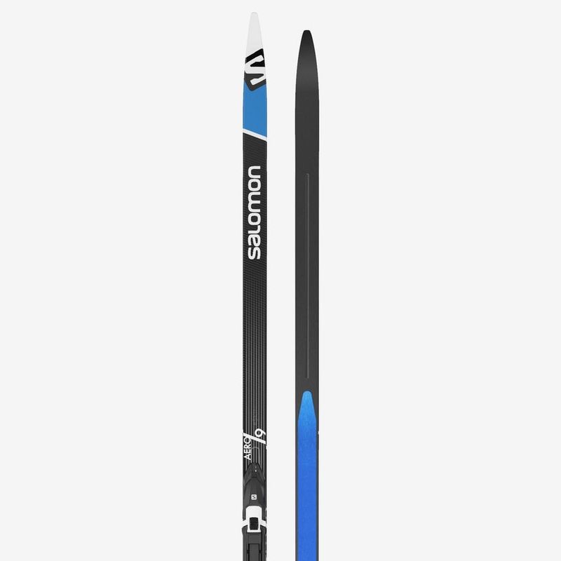 Ski Salomon Aero 9 eSkin 2023 / Fixation Prolink Shift Pro