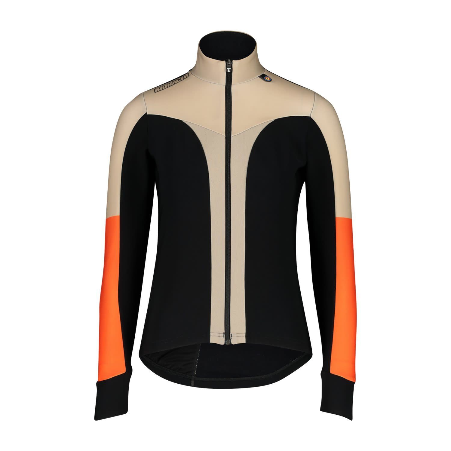 Maillot manches longues Bioracer Vesper Tempest Thermal Femme Sable/Orange