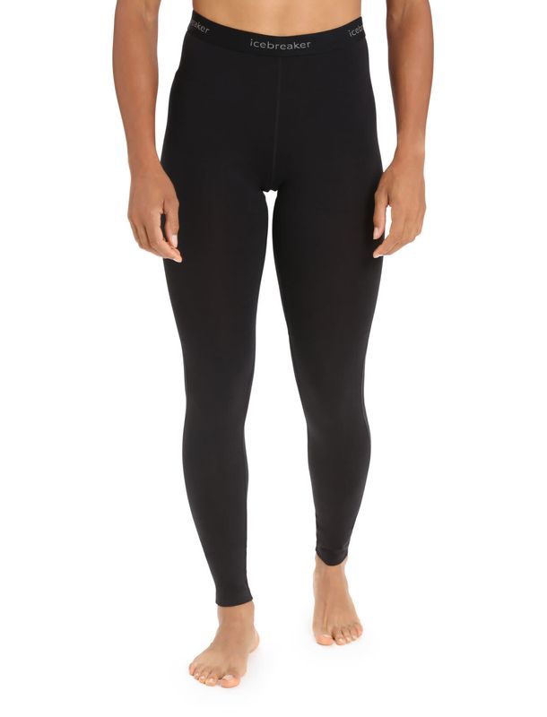 Collant Icebreaker BodyfitZone™ 200 Merino Femme Noir