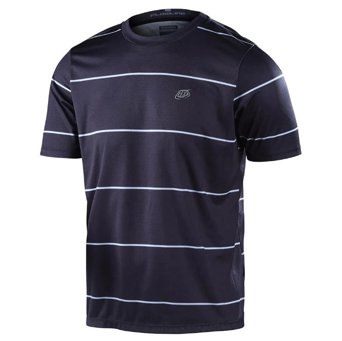 Maillot manches courtes Troy Lee Designs Flowline Revert Noir