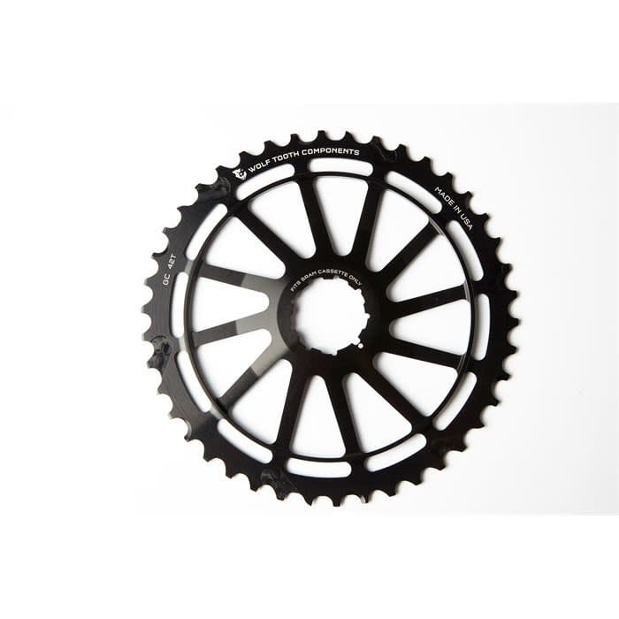 Pignon Wolf Tooth GC 42D pour cassette Shimano 10vit Noir