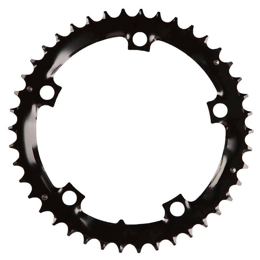 Plateau Intérieur Truvativ, 42D, 10 vit., BCD 130mm, 5-Boulon, Pour 30/42/52, Acier, Noir