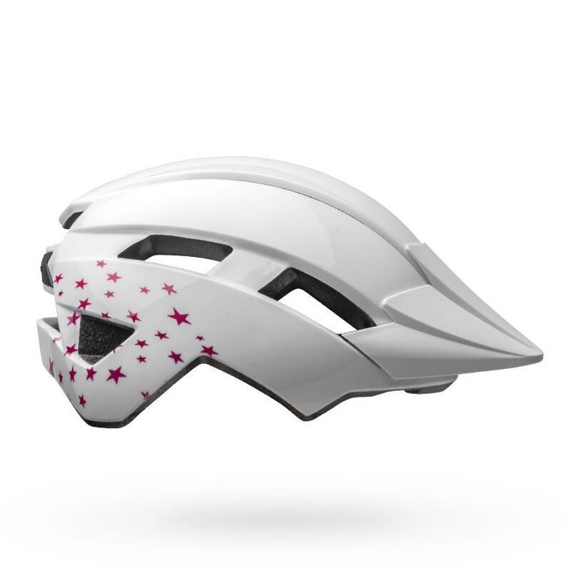 Casque Bell Sidetrack II Blanc Étoiles