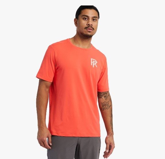 Maillot manches courtes Race Face Commit Tech Top Corail