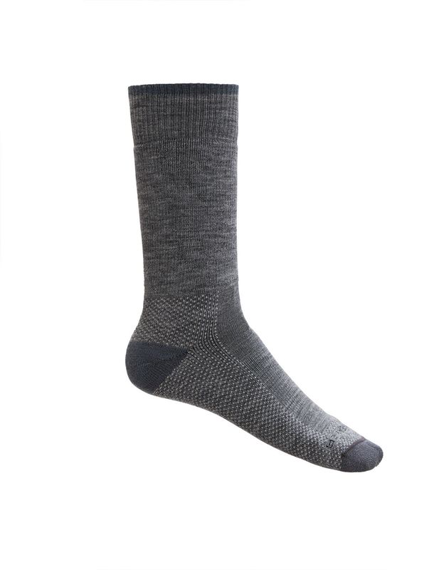 Bas Icebreaker Hike Med Crew Homme Large