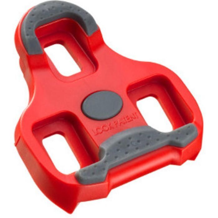 Cales Look Keo Grip Rouge 9°